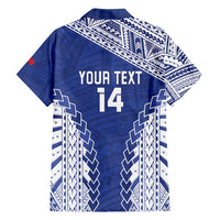 Toa Samoa Rugby Custom Family Matching Tank Maxi Dress and Hawaiian Shirt Go Champions Pacific Samoan Pattern LT14 - Polynesian Pride