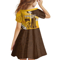 Personalized Mililani Hawaii High School Family Matching Long Sleeve Bodycon Dress and Hawaiian Shirt Puakenikeni Lei Hawaiian Pattern LT14 - Polynesian Pride