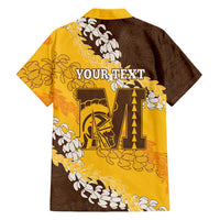 Personalized Mililani Hawaii High School Family Matching Puletasi and Hawaiian Shirt Puakenikeni Lei Hawaiian Pattern LT14 - Polynesian Pride