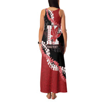 Personalized Kalani Hawaii High School Family Matching Tank Maxi Dress and Hawaiian Shirt Puakenikeni Lei Hawaiian Pattern LT14 - Polynesian Pride