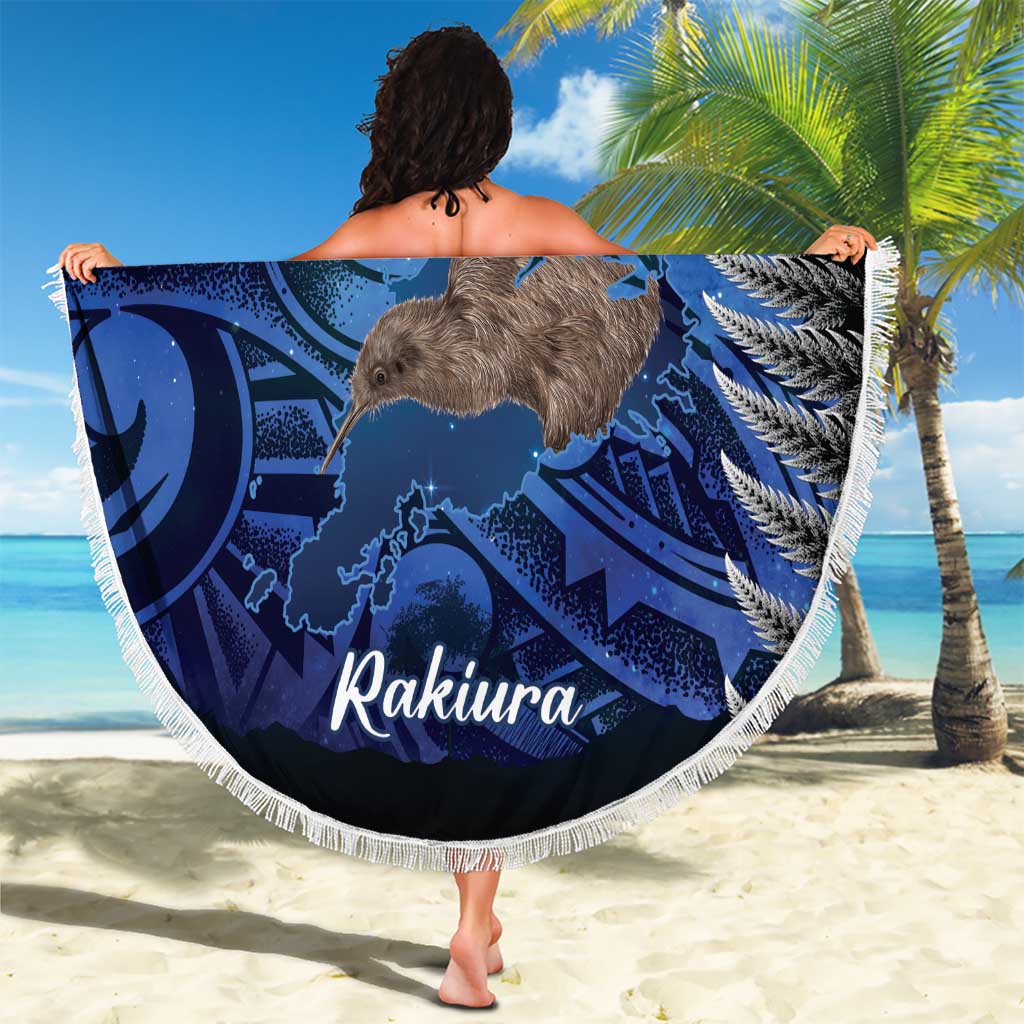New Zealand Stewart Island Beach Blanket Rakiura Kiwi Maori Glowing Sky LT14 - Polynesian Pride