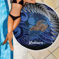 New Zealand Stewart Island Beach Blanket Rakiura Kiwi Maori Glowing Sky LT14 - Polynesian Pride