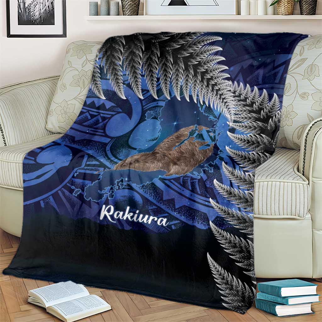 New Zealand Stewart Island Blanket Rakiura Kiwi Maori Glowing Sky LT14 - Polynesian Pride