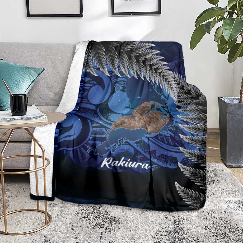 New Zealand Stewart Island Blanket Rakiura Kiwi Maori Glowing Sky LT14 - Polynesian Pride