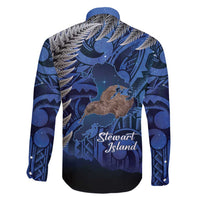 New Zealand Stewart Island Family Matching Summer Maxi Dress and Hawaiian Shirt Rakiura Kiwi Maori Glowing Sky LT14 - Polynesian Pride