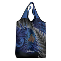 New Zealand Stewart Island Grocery Bag Rakiura Kiwi Maori Glowing Sky LT14 - Polynesian Pride