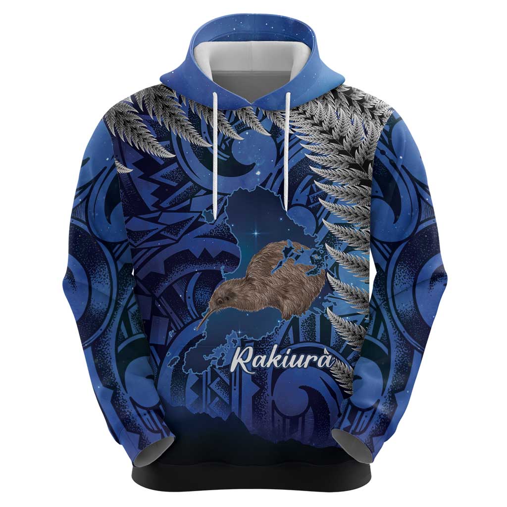 New Zealand Stewart Island Hoodie Rakiura Kiwi Maori Glowing Sky LT14 - Polynesian Pride