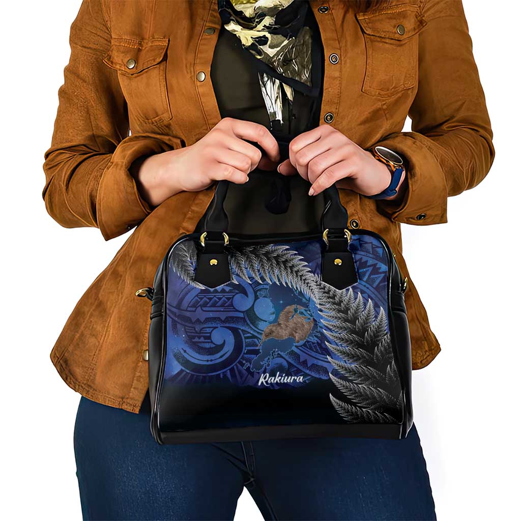 New Zealand Stewart Island Shoulder Handbag Rakiura Kiwi Maori Glowing Sky LT14 - Polynesian Pride
