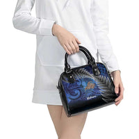 New Zealand Stewart Island Shoulder Handbag Rakiura Kiwi Maori Glowing Sky LT14 - Polynesian Pride