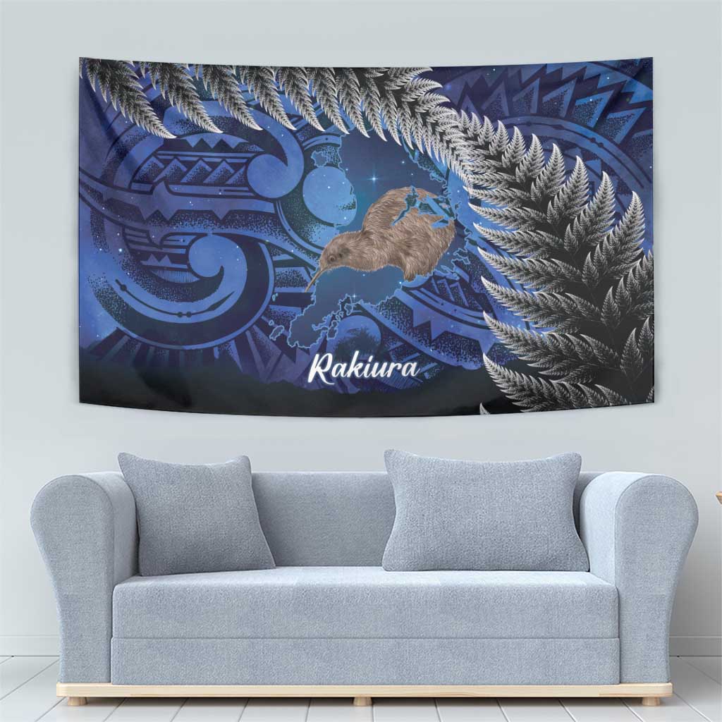 New Zealand Stewart Island Tapestry Rakiura Kiwi Maori Glowing Sky LT14 - Polynesian Pride