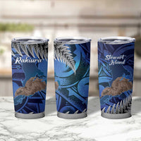 New Zealand Stewart Island Tumbler Cup Rakiura Kiwi Maori Glowing Sky LT14 - Polynesian Pride