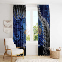 New Zealand Stewart Island Window Curtain Rakiura Kiwi Maori Glowing Sky LT14 - Polynesian Pride