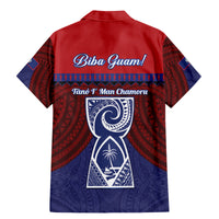 Guam Liberation Day Family Matching Mermaid Dress and Hawaiian Shirt Biba Guahan Chamorro 80th Anniversary - Blue LT14 - Polynesian Pride