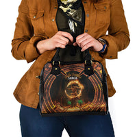 Samoa Teuila 2024 Festival Shoulder Handbag Samoan Siva Afi With Red Gingers