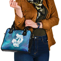 Turquoise Polynesia Father's Day Shoulder Handbag Dad You Are My Hero