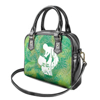 Green Polynesia Father's Day Shoulder Handbag Dad You Are My Hero LT14 - Polynesian Pride