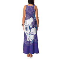 Purple Polynesia Father's Day Family Matching Tank Maxi Dress and Hawaiian Shirt Dad You Are My Hero LT14 - Polynesian Pride