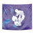 Purple Polynesia Father's Day Tapestry Dad You Are My Hero