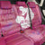 Pink Polynesia Father's Day Back Car Seat Cover Dad You Are My Hero