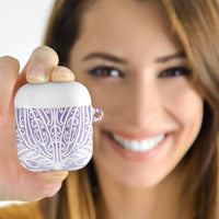 Purple New Zealand Puhoro Maori Tattoo AirPods Case