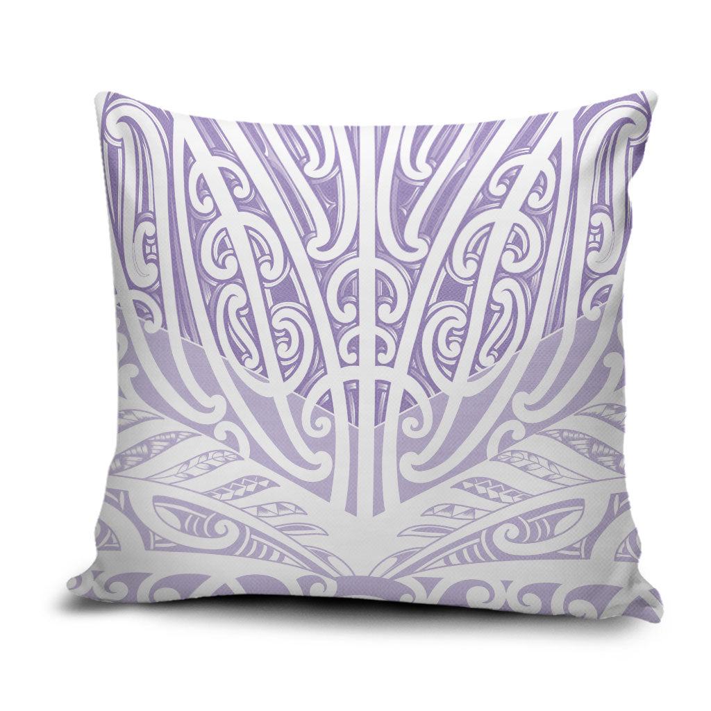 Purple New Zealand Puhoro Maori Tattoo Pillow Cover LT14 Purple - Polynesian Pride