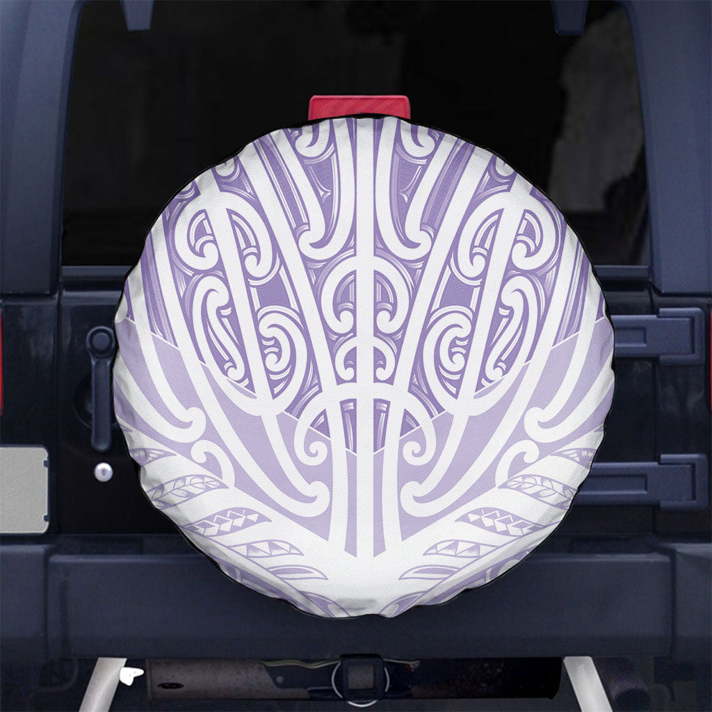 Purple New Zealand Puhoro Maori Tattoo Spare Tire Cover LT14 No hole Purple - Polynesian Pride