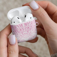 Pink New Zealand Puhoro Maori Tattoo AirPods Case