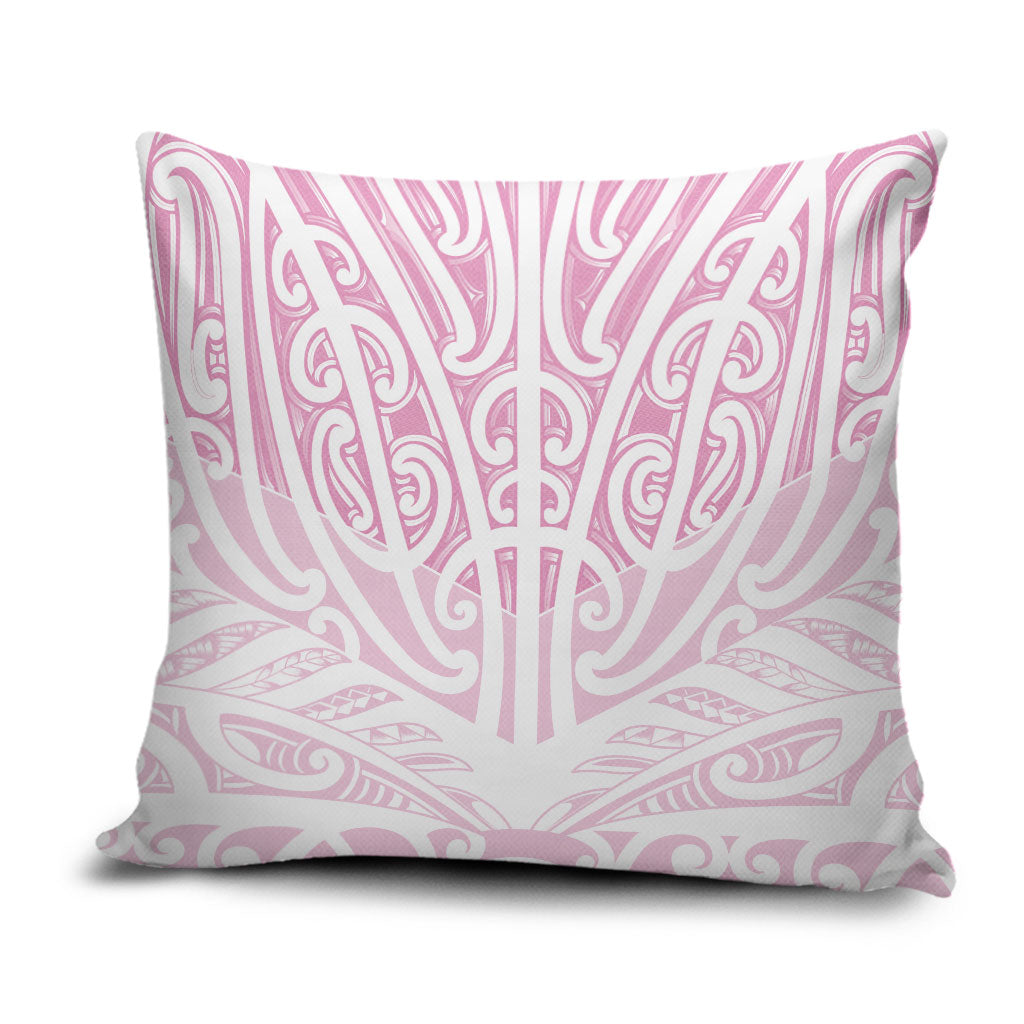 Pink New Zealand Puhoro Maori Tattoo Pillow Cover LT14 Pink - Polynesian Pride