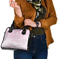Pink New Zealand Puhoro Maori Tattoo Shoulder Handbag