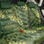Green Aloha Hawaii Back Car Seat Cover Hawaiian Kakau Ohia Lehua Lei - Polynesian Pride