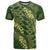 Green Aloha Hawaii T Shirt Hawaiian Kakau Ohia Lehua Lei - Polynesian Pride