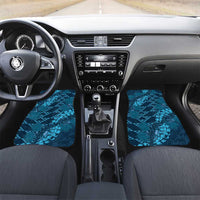 Naval Night Aloha Hawaii Car Mats Hawaiian Kakau Ohia Lehua Lei - Polynesian Pride
