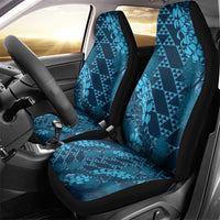 Naval Night Aloha Hawaii Car Seat Cover Hawaiian Kakau Ohia Lehua Lei LT14 - Polynesian Pride