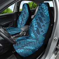 Naval Night Aloha Hawaii Car Seat Cover Hawaiian Kakau Ohia Lehua Lei LT14 - Polynesian Pride