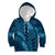 Naval Night Aloha Hawaii Kid Hoodie Hawaiian Kakau Ohia Lehua Lei - Polynesian Pride
