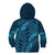 Naval Night Aloha Hawaii Kid Hoodie Hawaiian Kakau Ohia Lehua Lei - Polynesian Pride