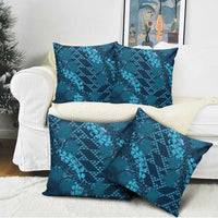 Naval Night Aloha Hawaii Pillow Cover Hawaiian Kakau Ohia Lehua Lei LT14 - Polynesian Pride