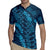 Naval Night Aloha Hawaii Rugby Jersey Hawaiian Kakau Ohia Lehua Lei - Polynesian Pride