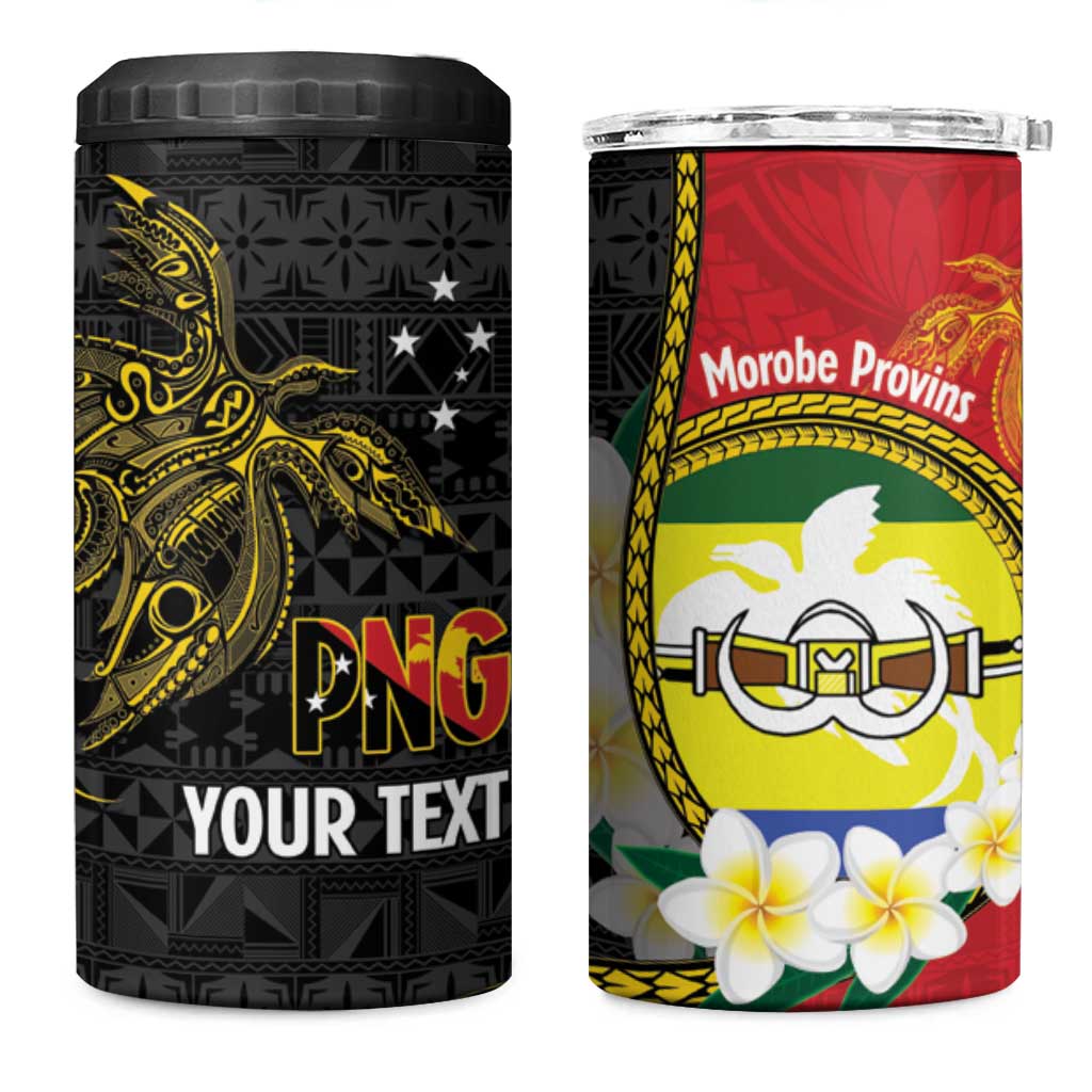 Personalised PNG Morobe Provins 4 in 1 Can Cooler Tumbler Papua New Guinea Plumeria Melanesian Pattern LT14 One Size: 16 oz Red - Polynesian Pride