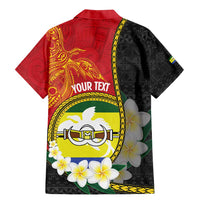 Personalised PNG Morobe Provins Family Matching Mermaid Dress and Hawaiian Shirt Papua New Guinea Plumeria Melanesian Pattern LT14 - Polynesian Pride