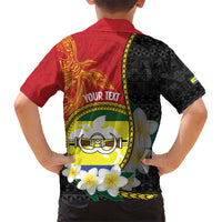 Personalised PNG Morobe Provins Hawaiian Shirt Papua New Guinea Plumeria Melanesian Pattern LT14 - Polynesian Pride
