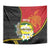 Personalised PNG Morobe Provins Tapestry Papua New Guinea Plumeria Melanesian Pattern - Polynesian Pride