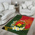 Personalised PNG Isten Hailans Provins Area Rug Papua New Guinea Plumeria Melanesian Pattern - Polynesian Pride