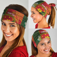 Personalised PNG Isten Hailans Provins Neck Gaiter Papua New Guinea Plumeria Melanesian Pattern LT14 - Polynesian Pride