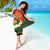 Personalised PNG Isten Hailans Provins Sarong Papua New Guinea Plumeria Melanesian Pattern - Polynesian Pride