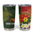 Personalised PNG Isten Hailans Provins Tumbler Cup Papua New Guinea Plumeria Melanesian Pattern - Polynesian Pride