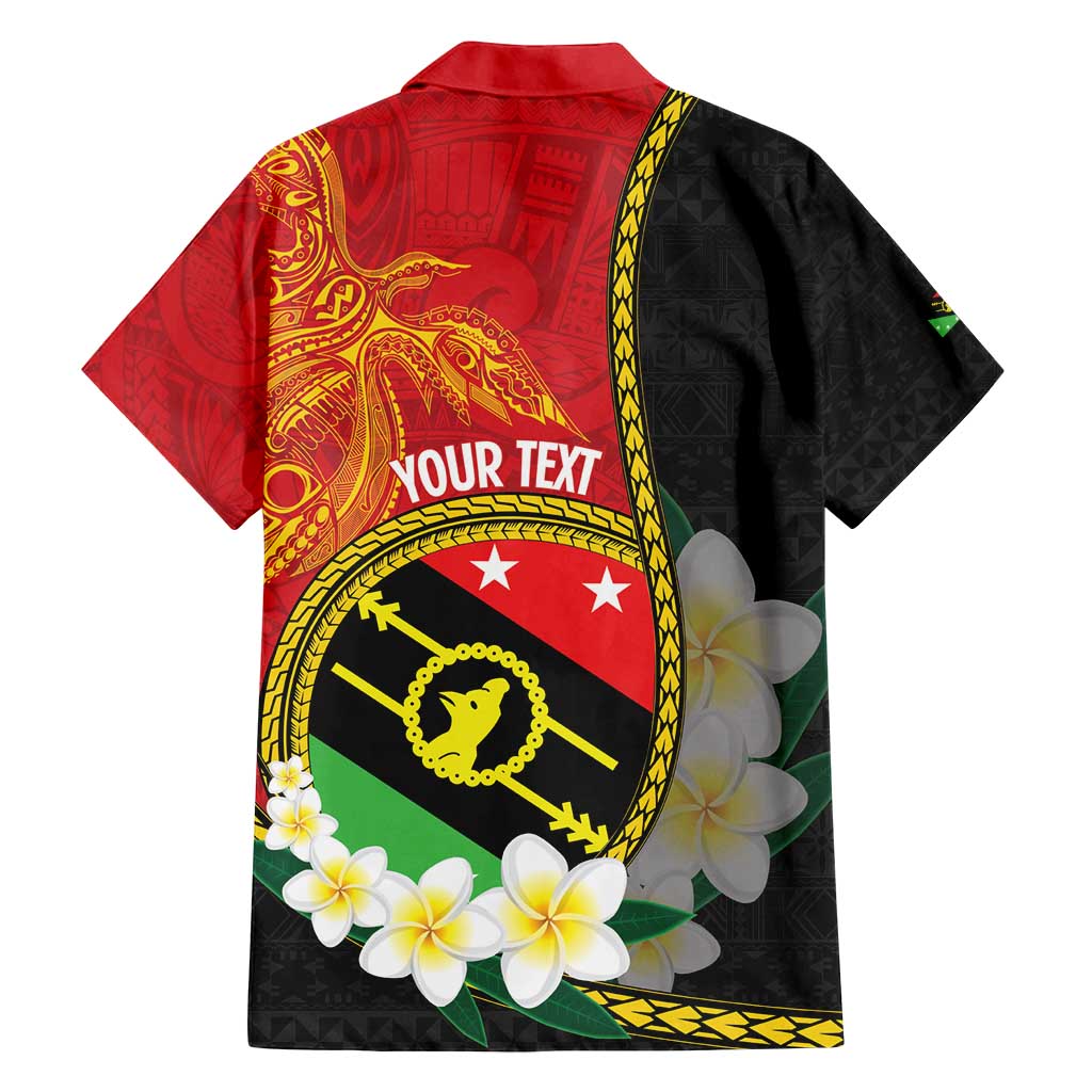 Personalised PNG Sauten Hailans Family Matching Summer Maxi Dress and Hawaiian Shirt Papua New Guinea Plumeria Melanesian Pattern LT14 - Polynesian Pride