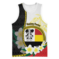 Personalised PNG Madang Provins Basketball Jersey Papua New Guinea Plumeria Melanesian Pattern LT14 Unisex White - Polynesian Pride