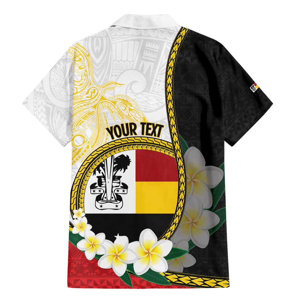 Personalised PNG Madang Provins Family Matching Mermaid Dress and Hawaiian Shirt Papua New Guinea Plumeria Melanesian Pattern LT14 - Polynesian Pride