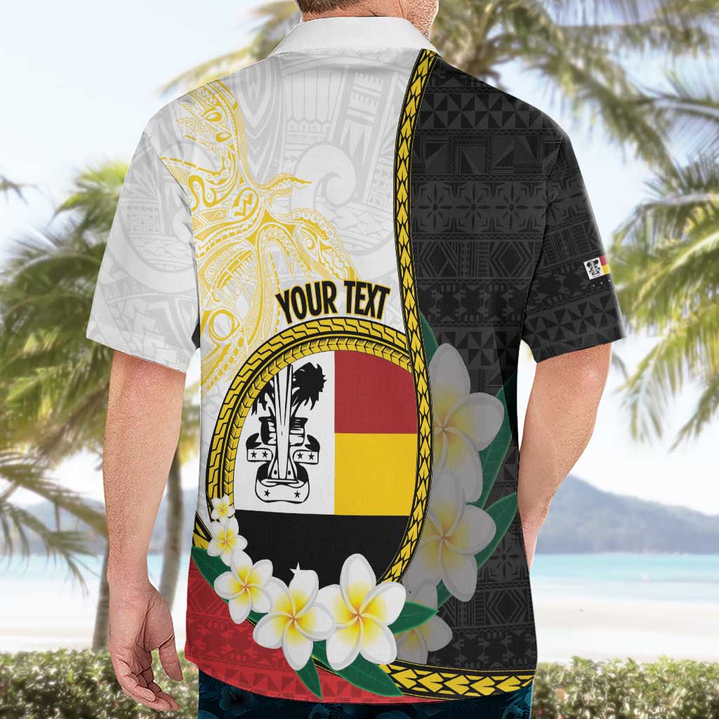 Personalised PNG Madang Provins Hawaiian Shirt Papua New Guinea Plumeria Melanesian Pattern LT14 - Polynesian Pride